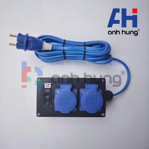 Hộp nguồn tiếp địa tự động - Ổ cắm triệt tiêu dòng rò tĩnh ứng dụng cho văn phòng, gia đình | Phiên bản 5 mét AHE-A5.D