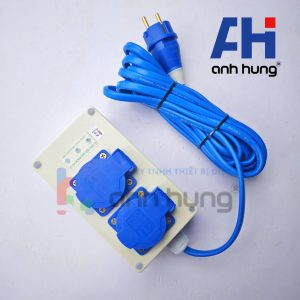 Hộp Nguồn Tiếp Địa Mạch Xử Lý AHE-A5.T | Chống Rò Điện Vỏ Thiết Bị, Khử Tê Tay, Không Cần Cọc Tiếp Địa (5 Mét)